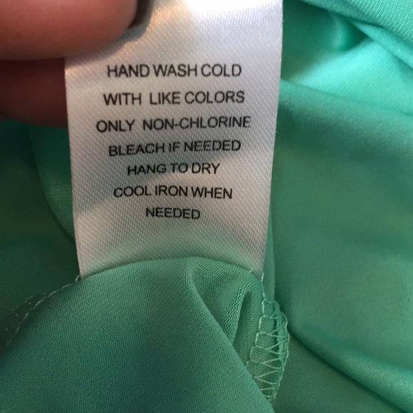 Double layer mint green new tank top - Picture 6 of 7